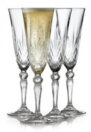 Lyngby Glas Champagne glasses Melodia 16cl (set of 4) - Glass