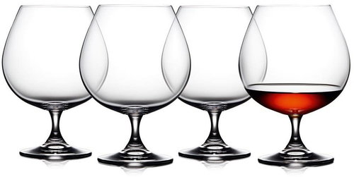 Lyngby Glas Glasses Cognac 69cl (set of 4) - Glass - Main image