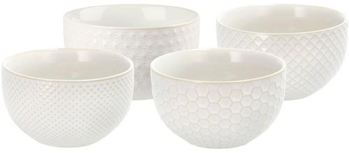 Villa Collection Set of serving bowls Offwhite 13 cm (4 types) - Bowl Set - Main image