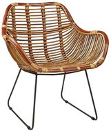 BELIANI upholstered rocking chair OXIE, light grey, 120424 - Armchair