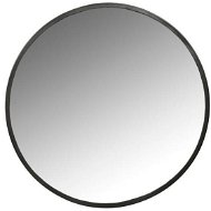 Villa Collection Okrúhle zrkadlo s kovovým rámom Black 50 cm - Zrkadlo