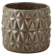 Villa Collection Kameninový květináč Grey 11 cm - Květináč