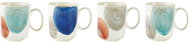 Villa Collection Stoneware mug (4 types) Offwhite 0,4 l - Mug
