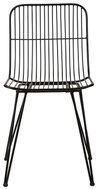 Villa Collection Kovová židle Black 83 cm - Jídelní židle