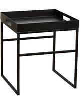 Villa Collection Kovový stolek Black 45 cm - Side Table