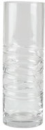 Villa Collection Skleněná váza se vzorem Clear 30 cm - Váza