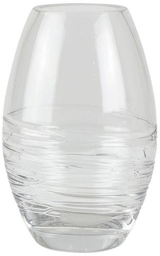 Villa Collection Skleněná váza se vzorem Clear 20 cm - Váza - Main image