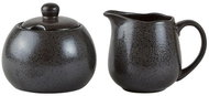 Villa Collection Set for sugar and cream 0,4l (2 pcs) Grey - Sugar Bowl