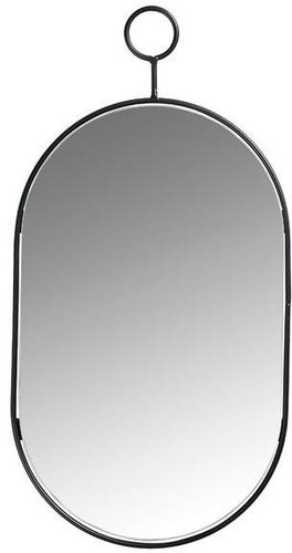 Villa Collection Zrcadlo 25x48x0,5cm Black - Mirror - Main image