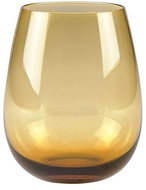 Villa Collection Set of 4 glasses 0,52l Amber - Glass