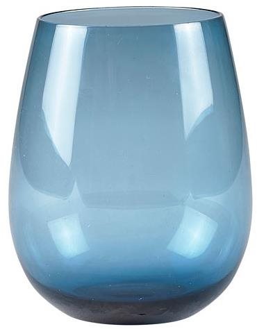 Villa Collection Set of 4 glasses 0,52l Blue - Glass - Main image