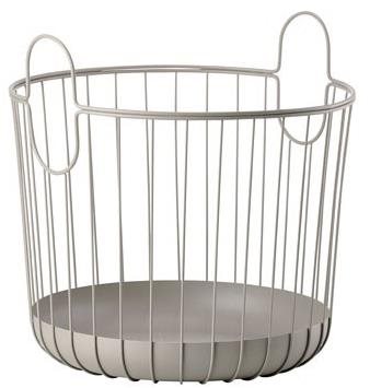 Zone Denmark Metal storage basket Inu Taupe 40.6 x 41.1 cm - Storage Box - Main image