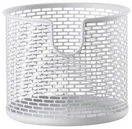 Zone Denmark Úložný kovový košík White 12 x 10 cm - Úložný box