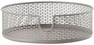 Zone Denmark Úložný kovový košík Taupe 20 x 6,5 cm - Úložný box