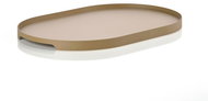 Zone Denmark Metal Tray Singles 23cm Oval Khaki - Tray