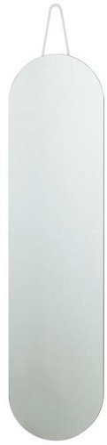 Zone Denmark Zrcadlo na zeď A-Wall 120x30cm Soft Grey - Mirror - Main image