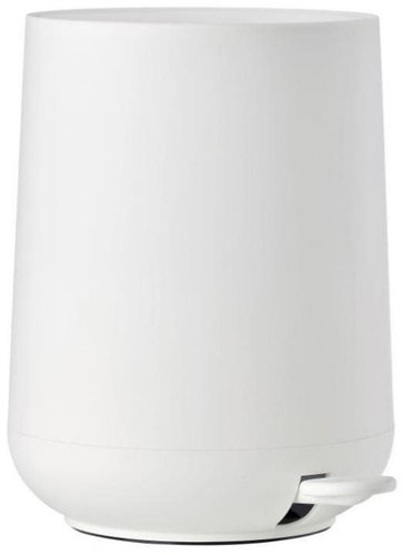 Zone Denmark Bathroom pedal basket Nova White - Rubbish Bin - Main image
