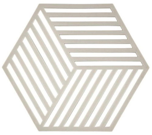 Zone Denmark Hexagon Warm Grey Hot Pad - Coaster - Main image