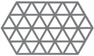 Zone Denmark Hot Pad Triangles Cool Grey - Tray