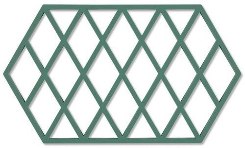 Zone Denmark Hot Pad Harlequin Emerald - Tray - Main image