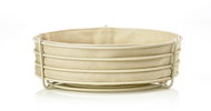 Zone Denmark Singles pastry or fruit basket 25.5 x 8 cm Limestone - Small Basket
