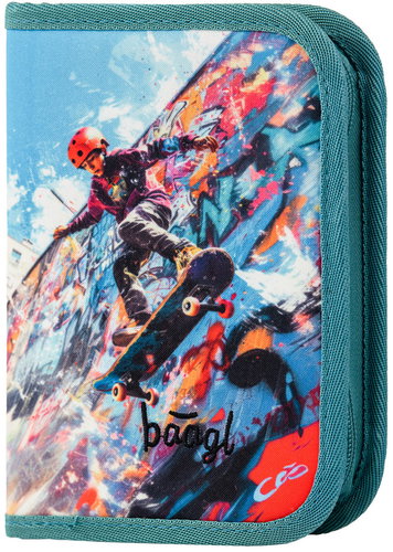 BAAGL School pencil case single tier Skatepark - Pencil Case - Main image