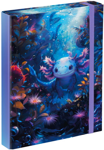 Baagl A5 Füzetbox - Axolotl - Füzetbox - Fő fotó