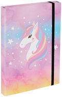 BAAGL Schulheftmappen A4 Rainbow Unicorn - Sammelbox