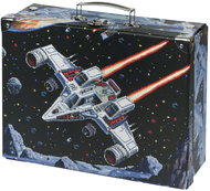 BAAGL Foldable school case Pixel Space with fittings - Children's Lunch Box