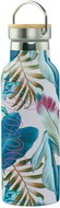 BAAGL Thermal bottle with bamboo lid Leafs, 500 ml - Thermos