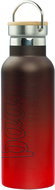 BAAGL Thermal bottle with bamboo lid Gradient red-black, 500 ml - Thermos