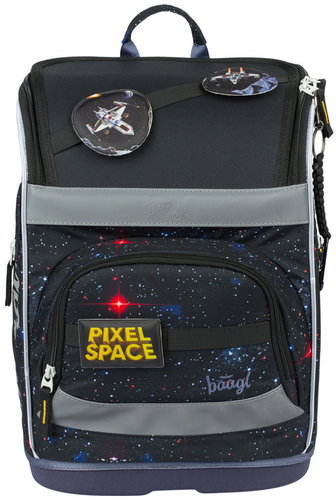 BAAGL Schulranzen Zippy Plus Pixel Space GRS - Schulranzen - Hauptbild