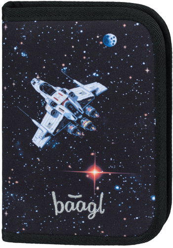 BAAGL Single Layer School Pencil Case Pixel Space - Pencil Case - Main image