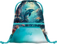 BAAGL Bag with pocket Dolphin - Drawstring Bag