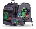 BAAGL SET 3 Skate Minecraft TNT: batoh, etue, sáček