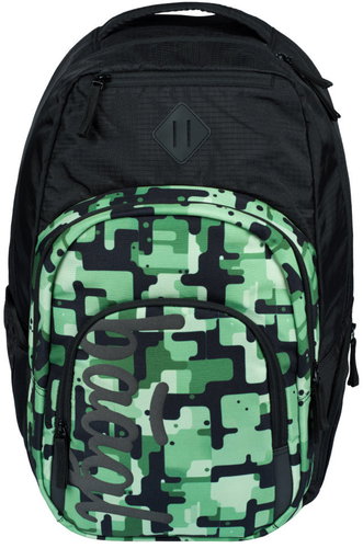 BAAGL Backpack Coolmate Green - School Backpack - Main image