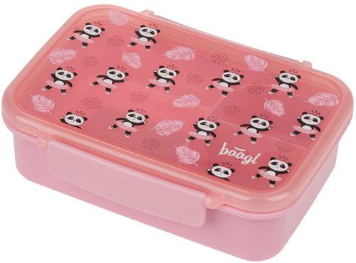 BAAGL Snack box with compartments Panda - Lunch Box - Main image