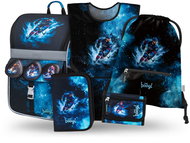 BAAGL SET 5 Zippy Hokej: aktovka, penál, sáček, zástěra, peněženka - Školní set