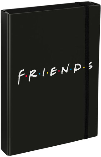 BAAGL Folders for school notebooks A4 Jumbo Friends - School Folder - Main image