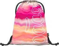 BAAGL Bag Skate Pink Stripes - Drawstring Bag
