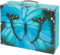 BAAGL Skládací školní kufřík Butterfly s kováním