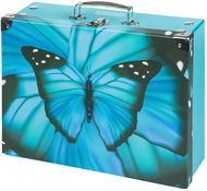 BAAGL Foldable school case Butterfly with fittings - Small Briefcase