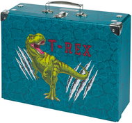 BAAGL Foldable school case T-REX with fittings - Small Briefcase