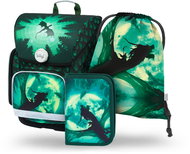 BAAGL 3 SET Ergo Dragon: briefcase, pencil case, bag - School Set