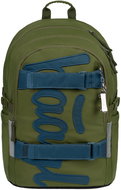 BAAGL School Backpack Skate Olive GRS - School Backpack
