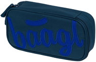 BAAGL Školní penál etue Logo modrý GRS - Pouzdro do školy