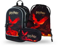 BAAGL SET 3 Core Harry Potter Phoenix: backpack, pencil case, GRS bag - School Set