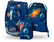 BAAGL SET 3 Airy Space: backpack, pencil case, bag - School Set