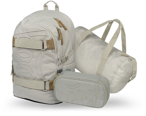 BAAGL SET 3 Skate Mist: backpack, pencil case, sports bag GRS - School Set - Main image