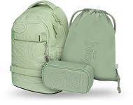 BAAGL SET 3 Skate Max Mentol: batoh, penál, sáček GRS - Školní set